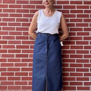 Vintage Denim Skirt